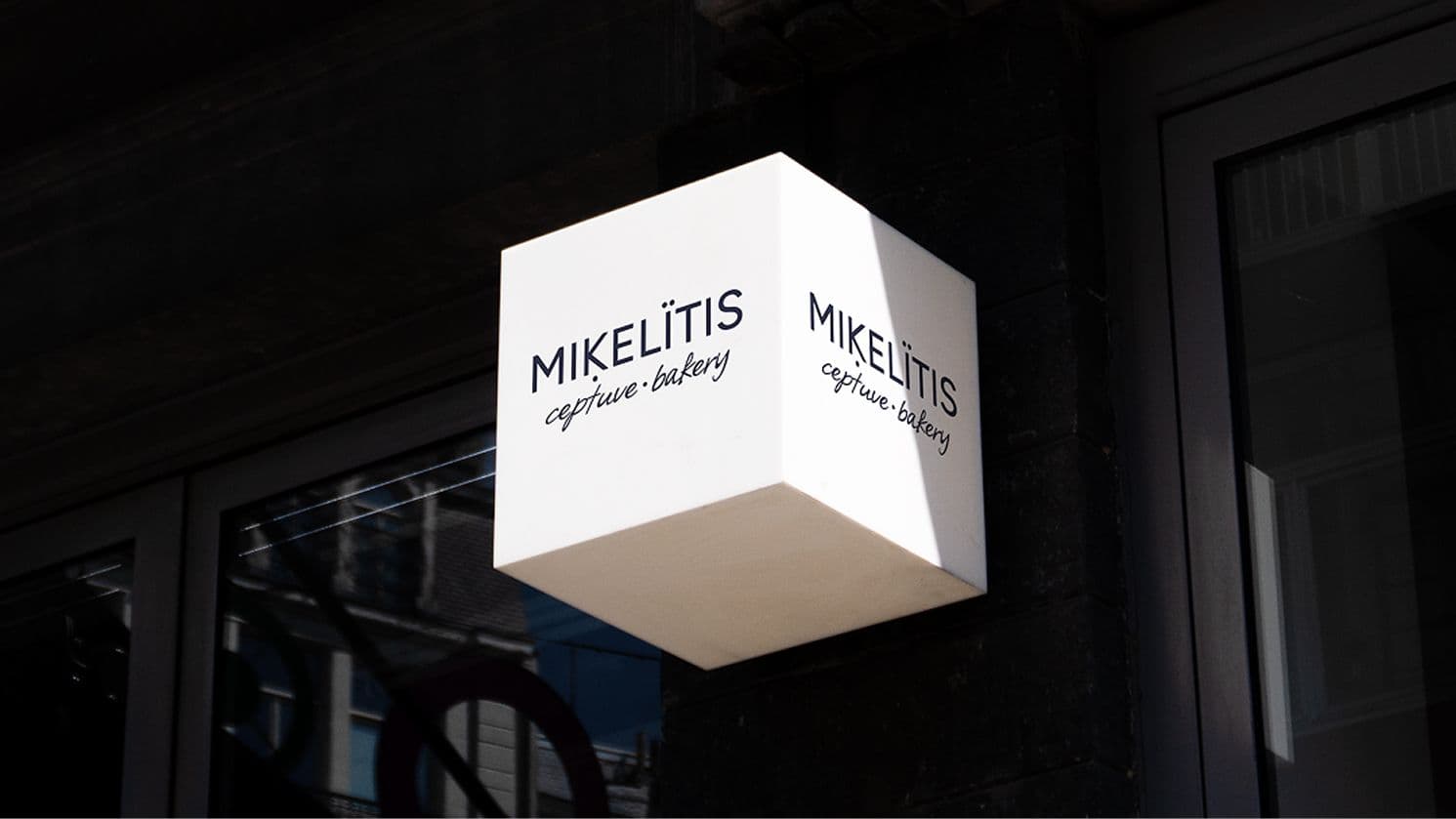 Logotips konditorejai Miķelītis 