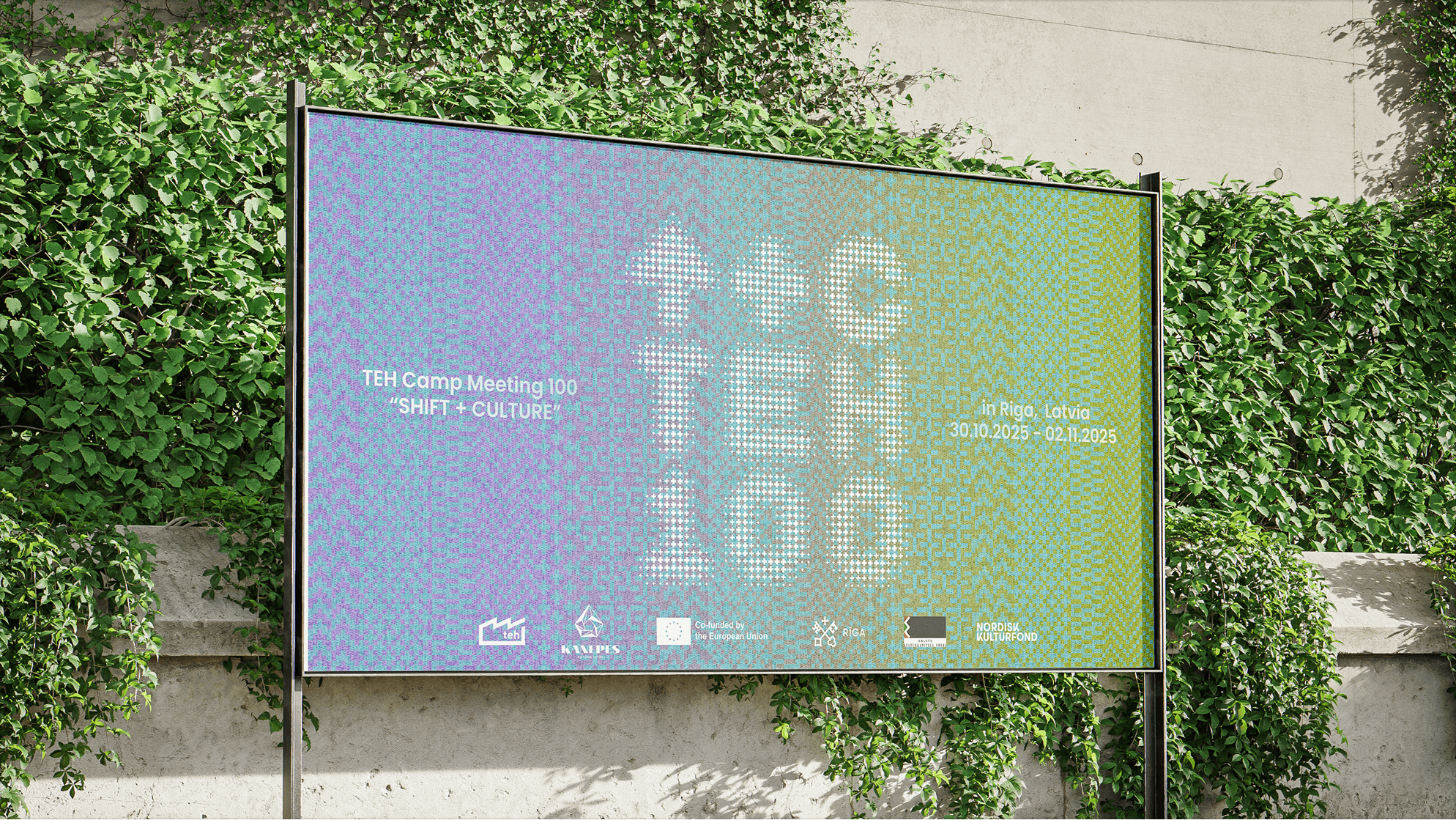 TEH pasākuma identitāte: Digitālais audekls Eiropas kultūras nākotnei