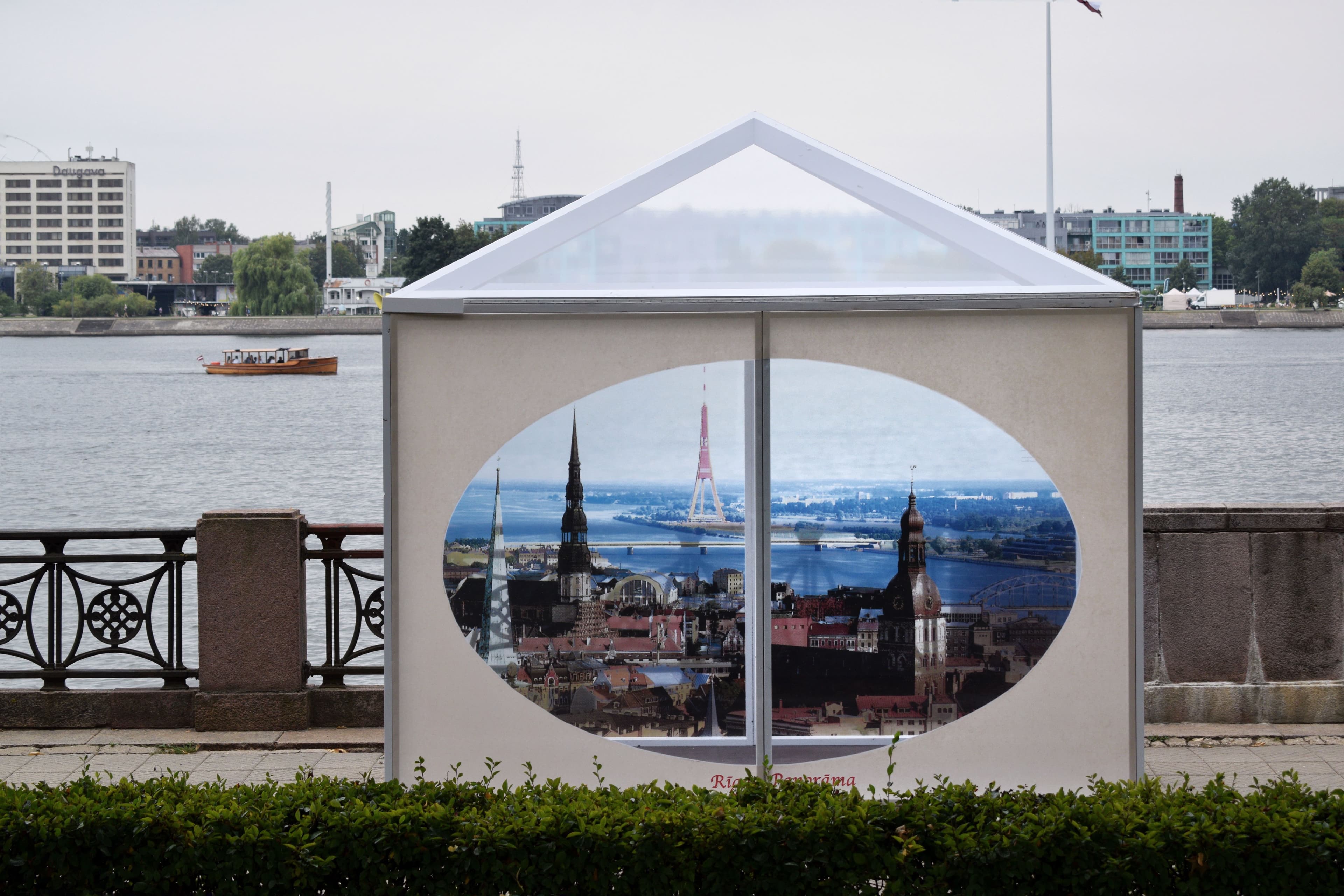 Vides instalācija Rīgas 823. dzimšanas dienā