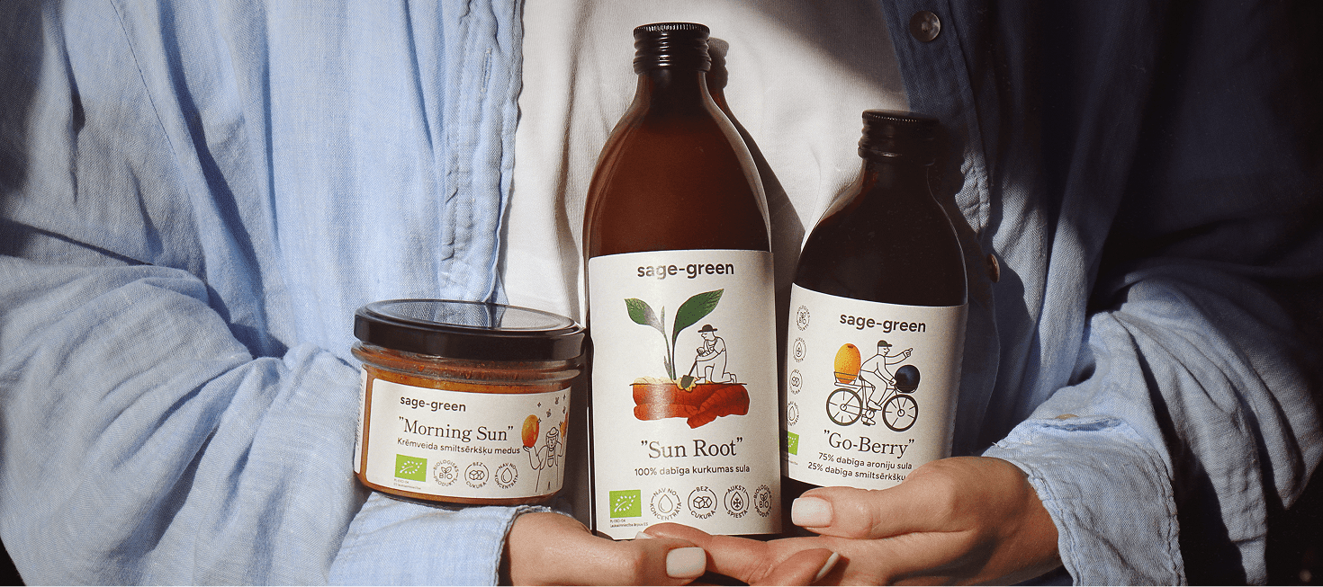 "sage-green" organic product packaging photo