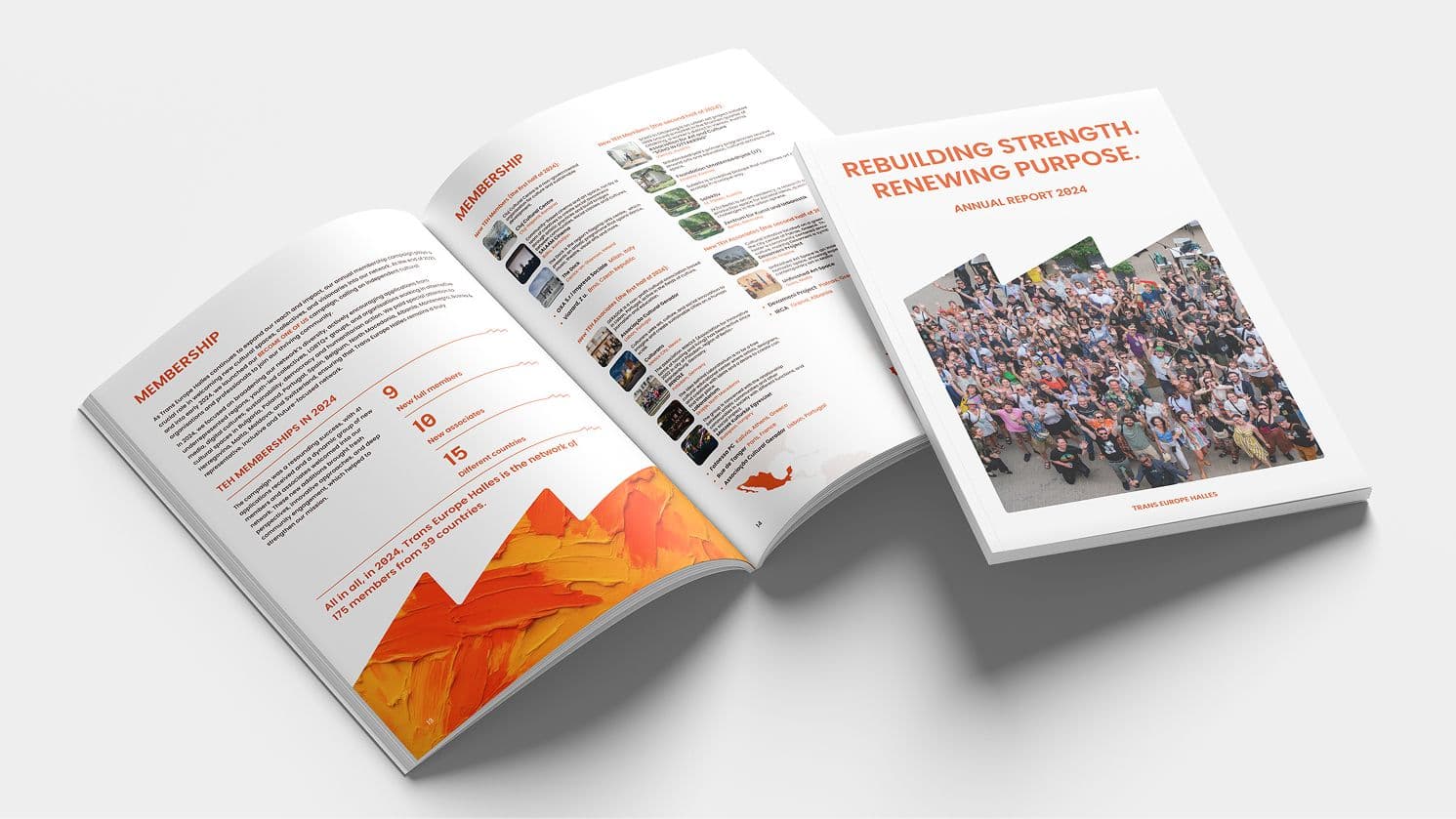 Trans Europe Halles gada pārskata dizains no Dezain Studio